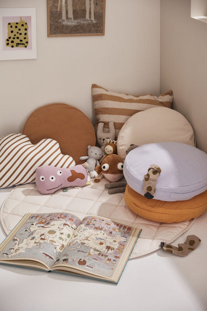 Kids Concept Golvkudde 40 cm Brun