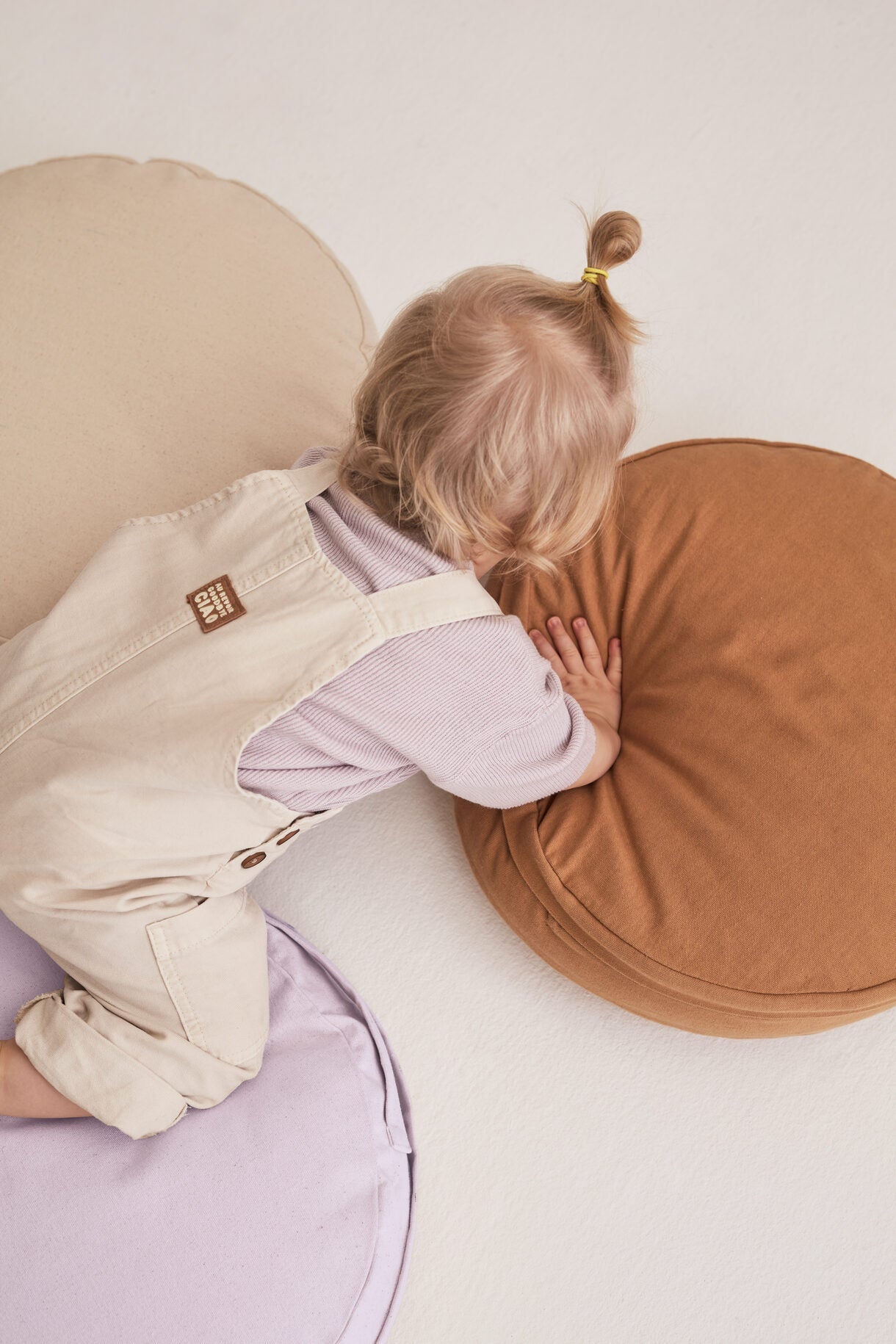 Kids Concept Golvkudde 40 cm Brun